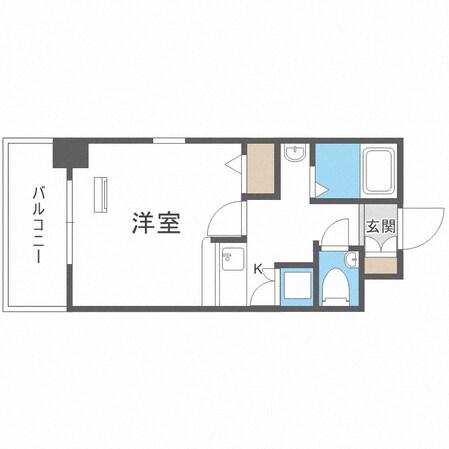 ジュネーゼグラン南堀江の物件間取画像